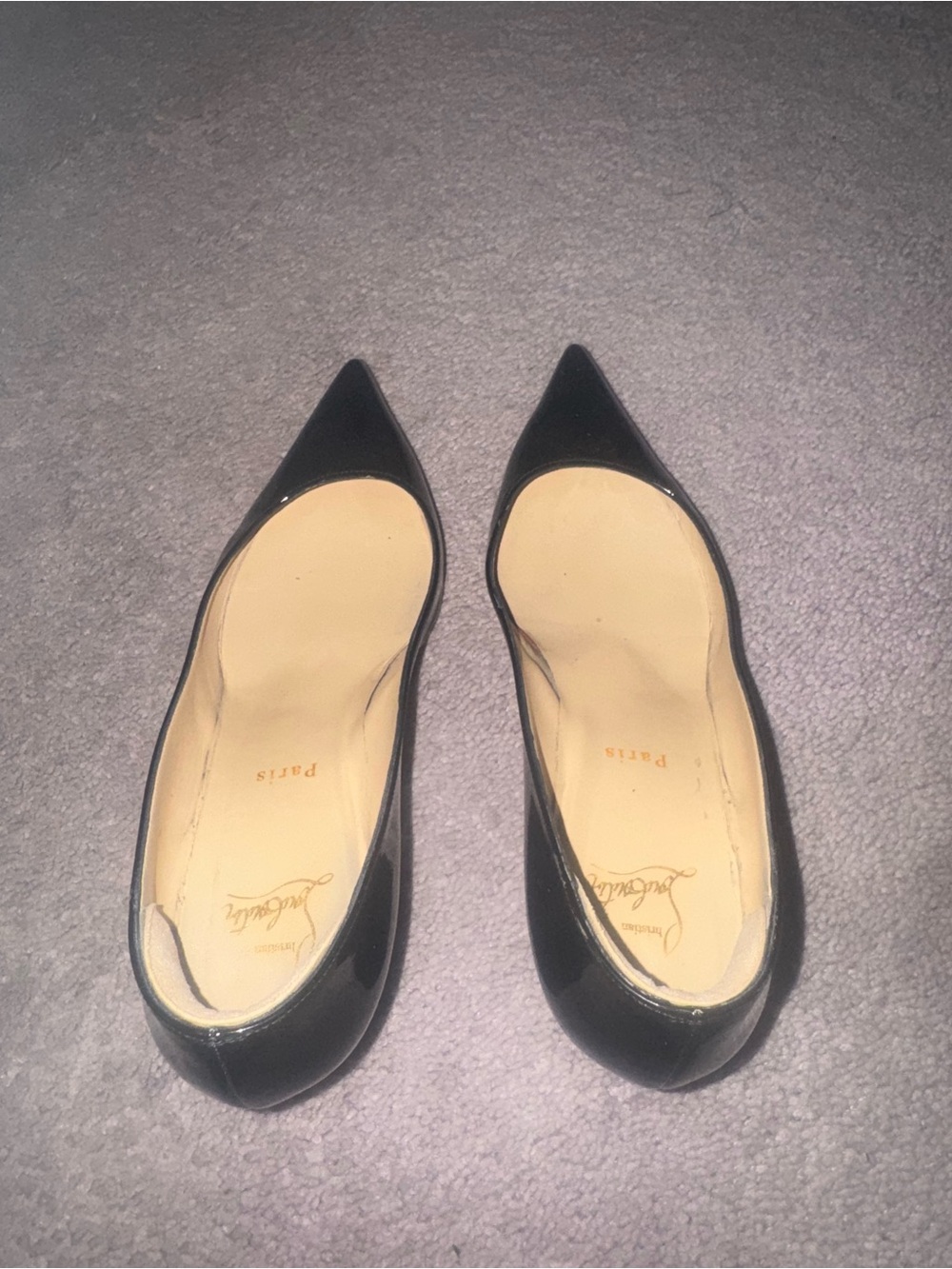 Black Pointed Toe Women's Louboutin Heels